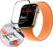 BLUEO 45mm Screenprotector - Geschikt voor Apple Watch S7/S8/S9 met Applicator
