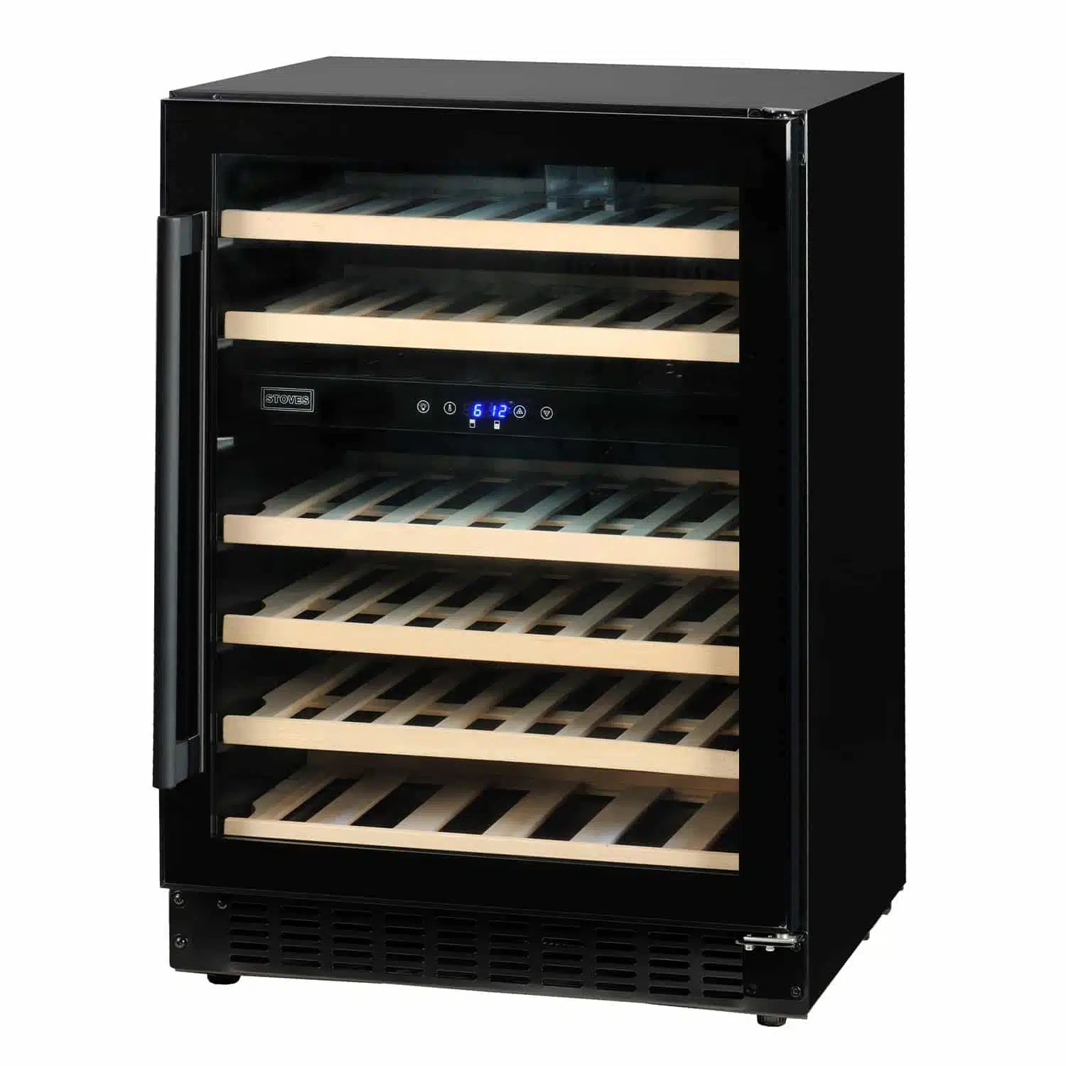 Stoves Elzas wijnkoelkast - onderbouw - 46 flessen - 2 temperatuurzones