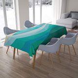 Bonamaison Tafelkleed, Anti-Mold, Sneldrogend, Waterdicht, 100% Polyester Tafellaken, 140cm x 200cm - Ontworpen en Vervaardigd in Turkije