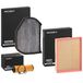 RIDEX 4055F3713 Kit de filtres sans vis de vidange d'huile