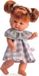 ASI Bomboncin poupée bébé 20 cm ASI0116720 - robe à carreaux, cheveux roux avec couettes, 3+