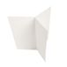 50 stuks - scheidingswand 3 vakken 260 + 36 Pe G/M2 Ø 12,7/10,4 x 8,5 cm, wit karton