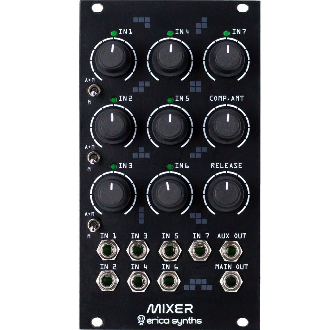 Erica Synths Drum Mixer - Eurorack Module