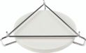 Grill Guru Compact Platesetter Wit Keramiek Rond
