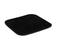Gözze - Zachte antislip badmat, 100% polyester, 50 x 45 cm - zwart