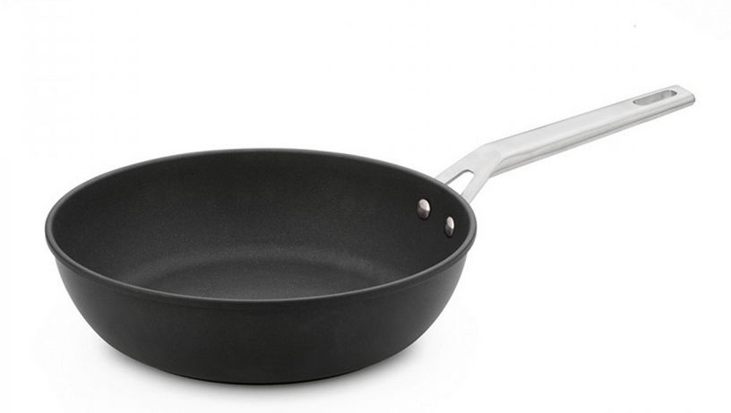 Valira 4667/25 - Multifunctionele pan - 28 cm - Zwart/RVS