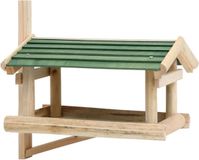 vidaXL Vogelvoeder 35x29,5x21 cm massief hout