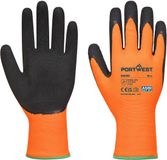 Portwest Hi-Vis Grip Handschoen - Latex - Oranje/zwart - XL