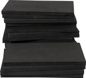 Creativ Company String Art EVA Foam platen zwart 16 stuks knutselpakket.