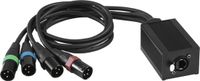 Eurolite DNK-1 Adapter DMX-RJ45 - DMX kabels