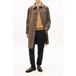 Tommy Hilfiger Manteau en laine Marron Camel Check