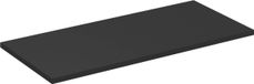 Meuble de salle de bain 120 cm – mat noir