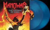 The Manowar The Triumph of Steel Limited Edition Blue Vinyl 2LP