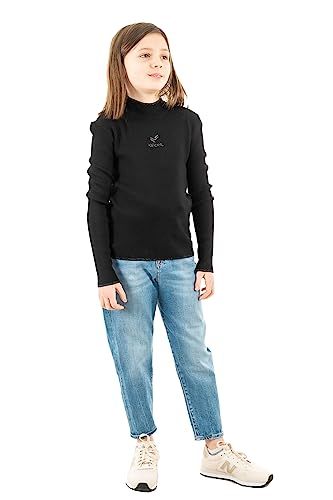 Kaporal Ermin Trui - Meisjes - Zwart - Maat 10 A (8 Jaren)