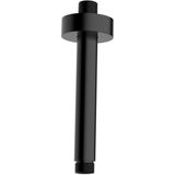 Wiesbaden Caral Douchearm met Plafondbevestiging - 15cm - Mat Zwart