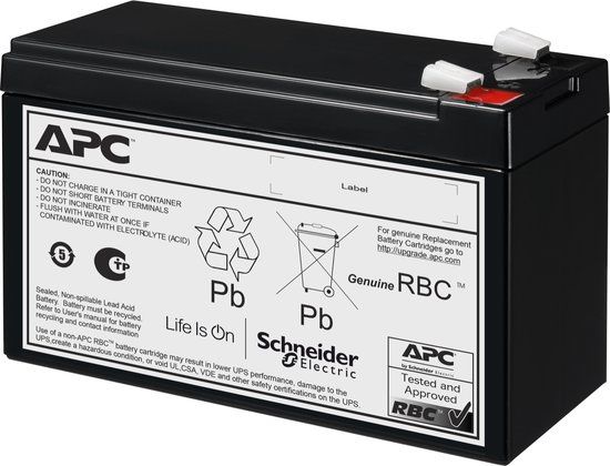 APC APCRBC176 UPS-accu Sealed Lead Acid (VRLA) 24 V 9 Ah