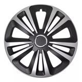 ProPlus wieldoppen Terra 15 inch zilver/zwart set van 4