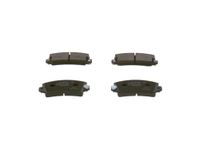BOSCH Bremsbelagsatz, Scheibenbremse 0986461396
