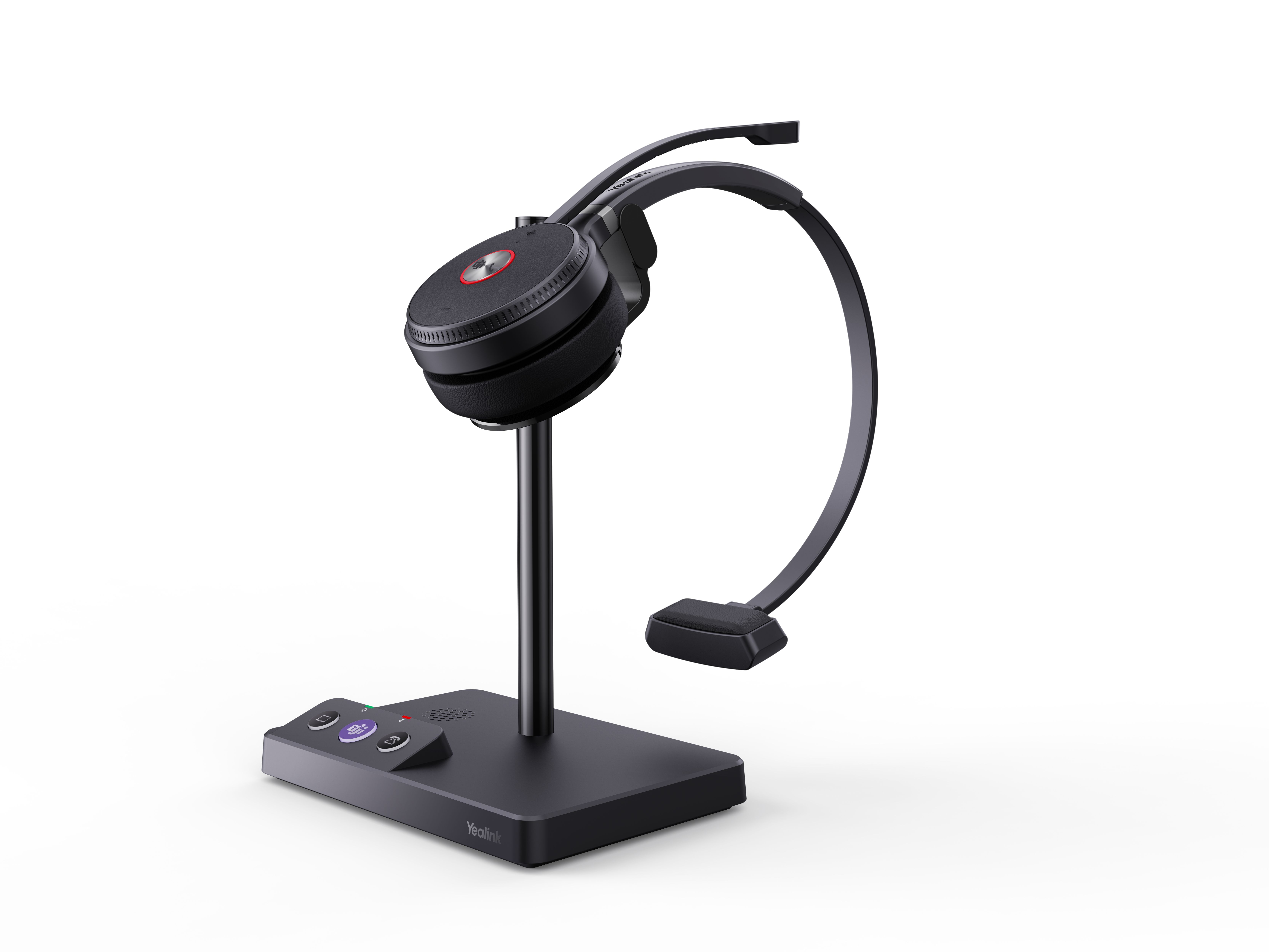 Yealink WH62 DECT Draadloze Headset MONO TEAMS - Zwart