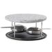 Quid Naturalia Grillsteen, rond, 23 x 13 cm, zwart