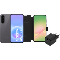 Samsung Galaxy A57 128GB Grijs 5G + Basis Accessoirepakket