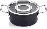 Fissler Adamant Kookpan - 18 cm – Aluminium Pan met Glasdeksel & Krasbestendige Antiaanbaklaag