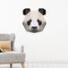 Ambiance Origami Panda Muursticker - H40 x L40 cm
