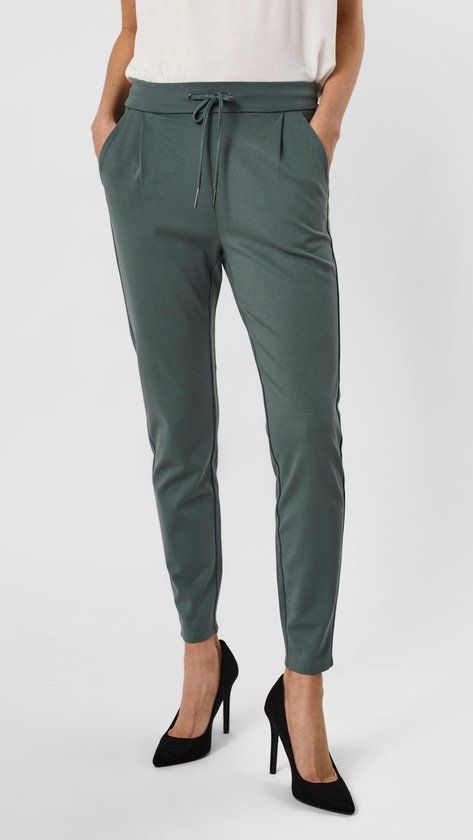 Vero Moda Vmeva Mr Loose String Pant Ga Noos - Balsam Green - W28 X L30