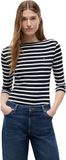 TOMMY HILFIGER New Cody Slim BOAT-NK 3/4SLV WW0WW4058902C003, blauw (Notre Breton Desert Sky/Ecru), S