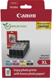 Canon CLI-581 XL Ink Cartridge Multipack - Black, Cyan, Magenta, Yellow - Original