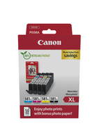 Canon CLI-581 XL Ink Cartridge Multipack - Black, Cyan, Magenta, Yellow - Original