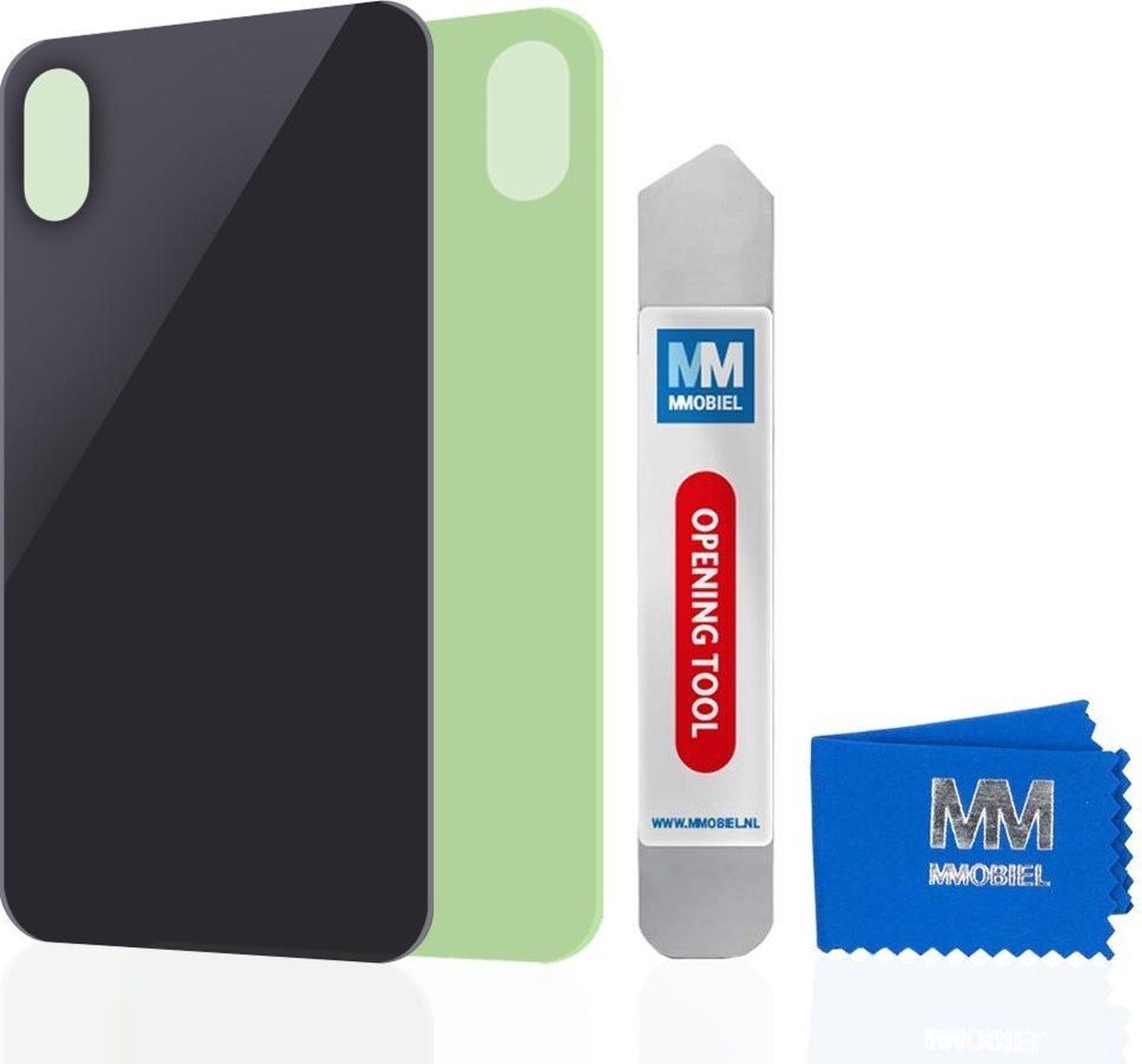 Mmobiel Back Cover voor iPhone XS Max (Space Grey)
