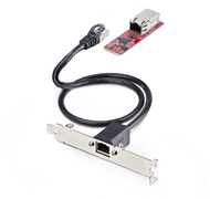 StarTech.com 1-Port 2.5GbE M.2 2280 Netwerkkaart, Multi-Gigabit Ethernet Adapter (2.5G/1G/100M/10M), NBASE-T (802.3bz) NIC, M.2 B+M Key, PCIe Ethernet Kaart, Voor SFF/Desktop PCs