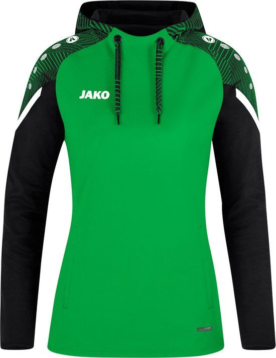 Jako Performance Women's Hoodie - Green - Size 38