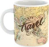 I-Total Mok Maps 300 Ml Keramiek Beige