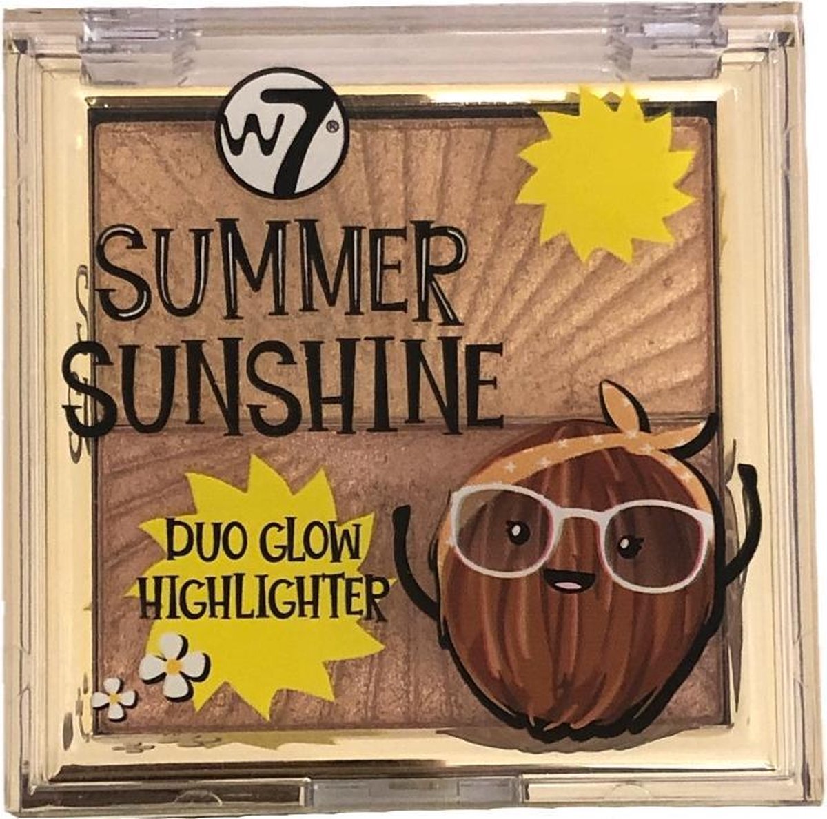 W7 Summer Sunshine Duo Glow Highlighter
