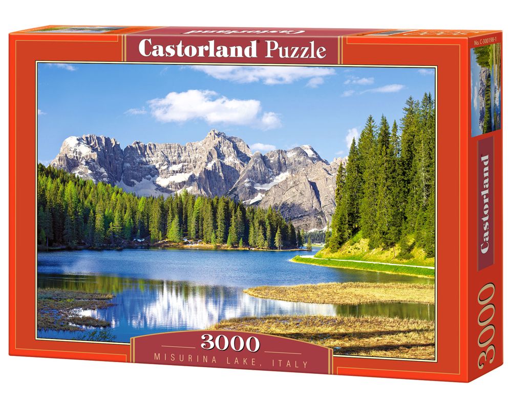 Selecta Misurina Lake Puzzle - 3000 Pieces