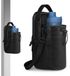 Omgoods Porte-bouteille d'eau magnétique - Sac de sport - Sangle réglable - Accessoire de fitness - Noir