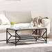 vidaXL Salontafel Grijs Sonoma 90 x 50 x 40 cm