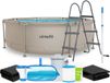 VirtuFit Rond Zwembad Ø305 x 76 cm - Beige - Compleet Pakket