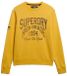 Superdry Sweatshirt côtier décontracté Jaune S Homme