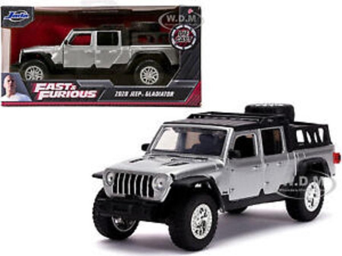 Jada Toys Jeep Gladiator 2020 "Fast & Furious" Zilver 1-24