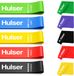 Hulser Resistance band set 10-delig - 2 tot 27 kg - Lang en Mini: 30 en 200 cm