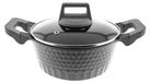 Almina Kookpan Aluminium Grijs Antiaanbaklaag 2,4L