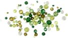 Creativ company Creotime Facetkralen Mix Groen 250 G
