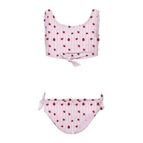 ONLY KIDS ONLY GIRL crop bikini lichtroze