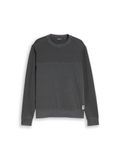 TOM TAILOR Sweatshirt gris foncé
