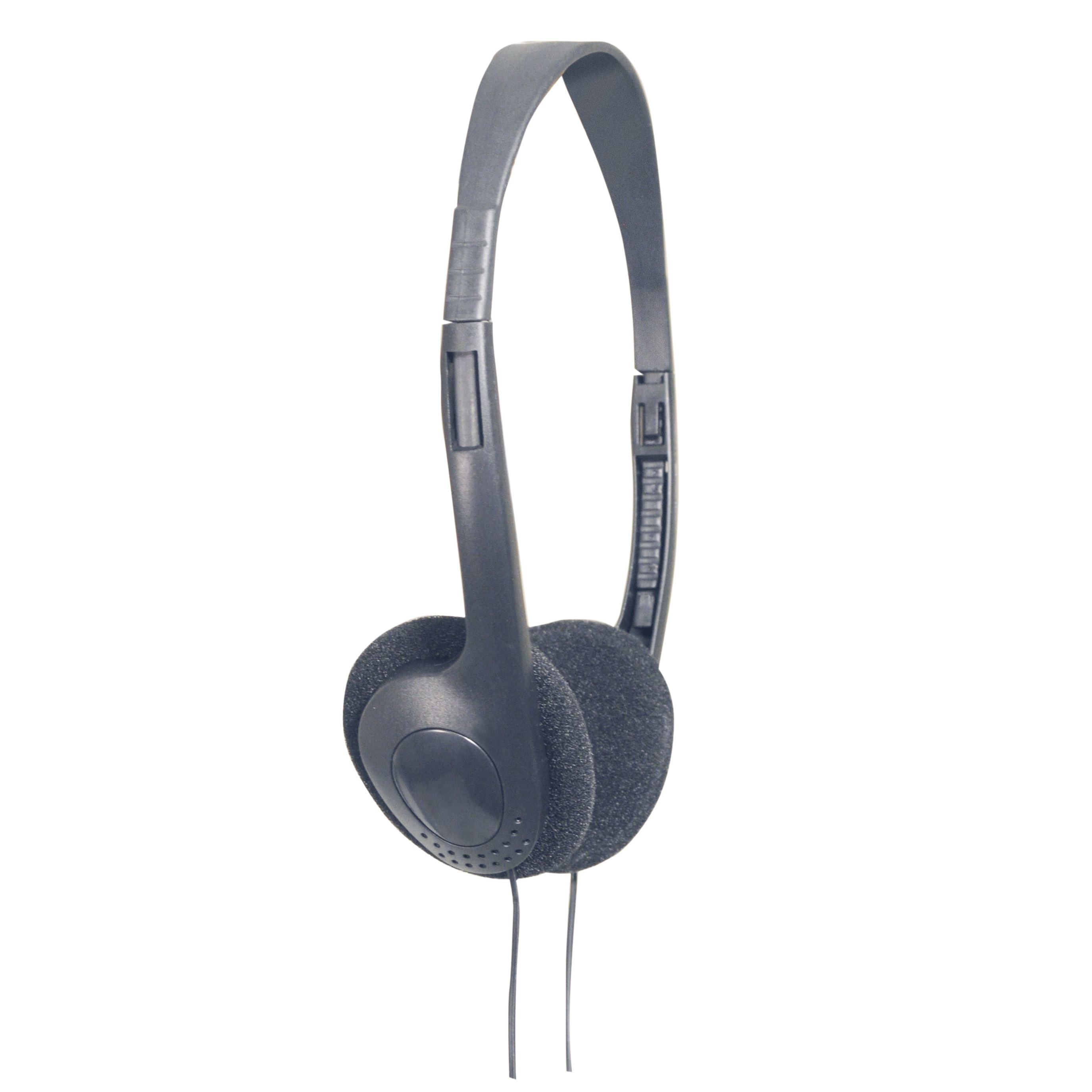 Soundlab hoofdtelefoon met comfortabele hoofdband - zwart - 5 meter zwart