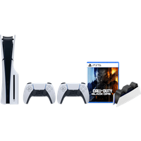 Sony PlayStation 5 Slim Disc Edition + Black Ops 7 + Extra Controller Wit + Oplaadstation