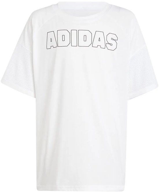 adidas Sportswear Dance AEROREADY Loose T-shirt Kinderen - Wit - 164